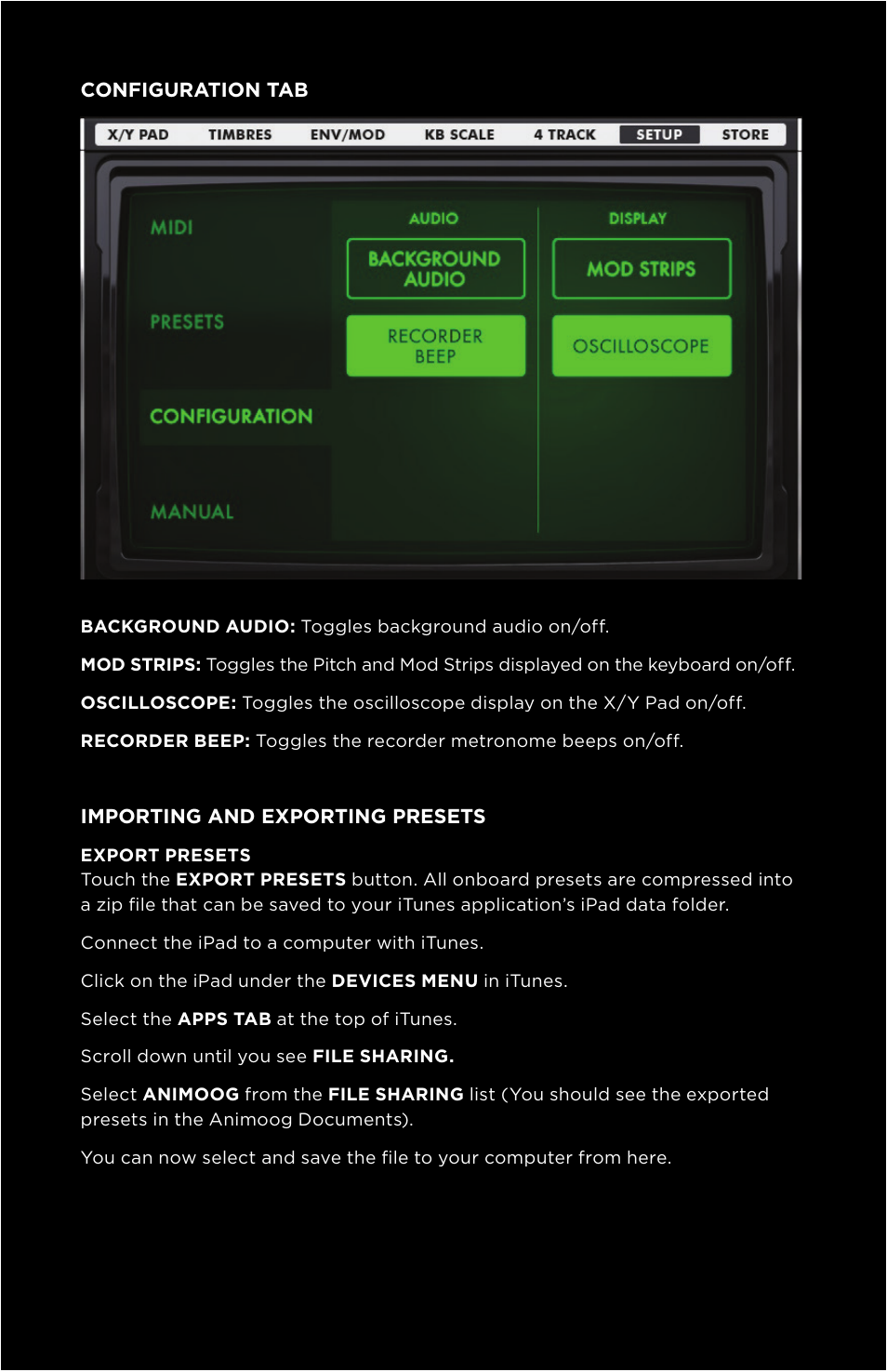 Moog Music Animoog for iPhone User Manual | Page 26 / 28