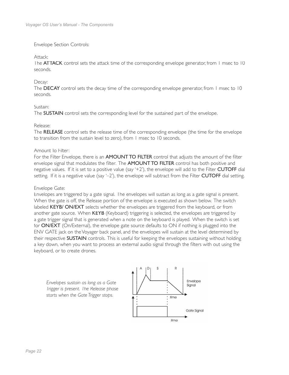 Moog Music Voyager Old School User Manual | Page 20 / 57