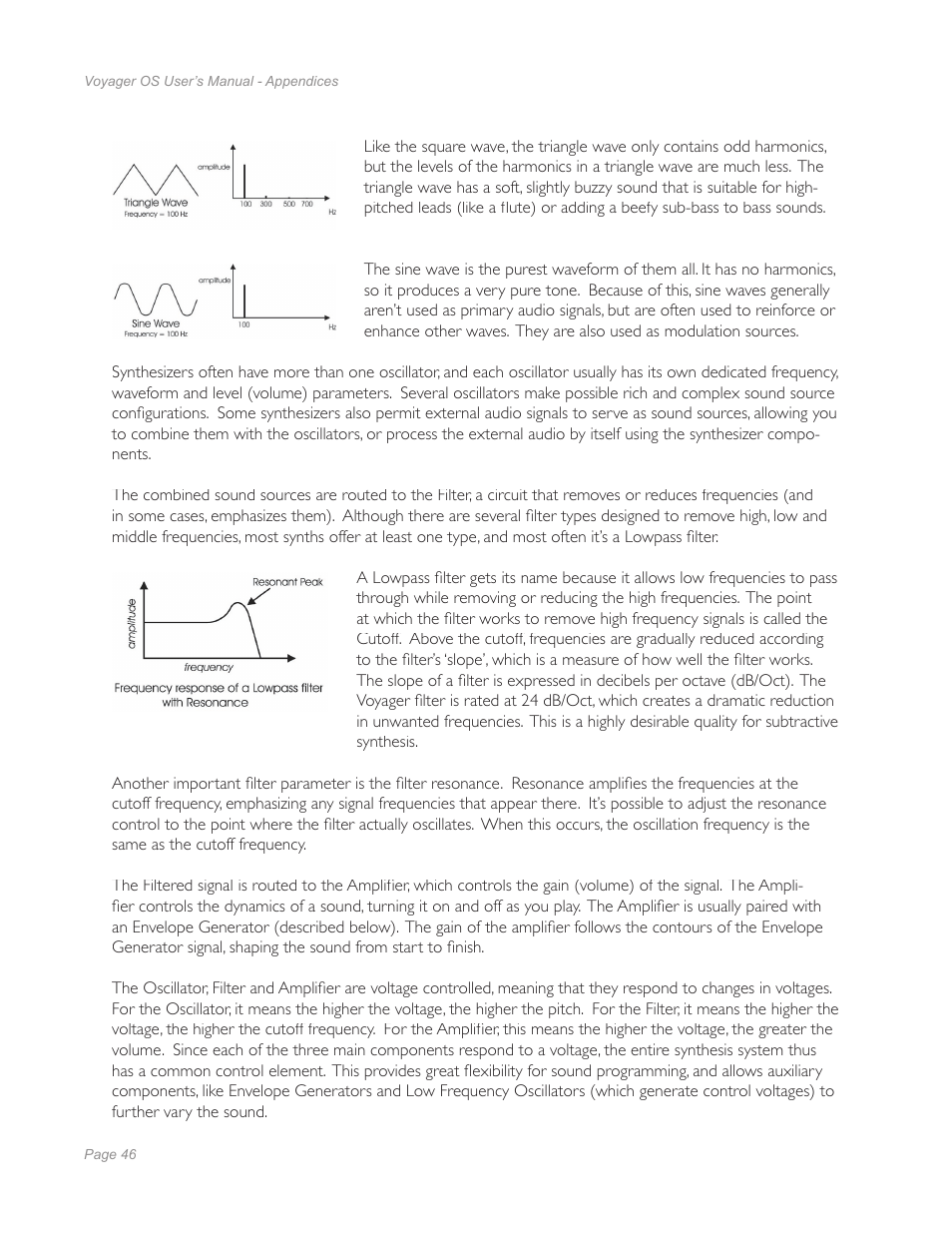 Moog Music Voyager Old School User Manual | Page 44 / 57