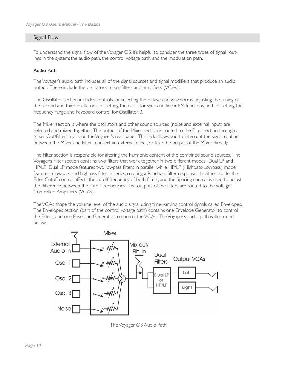 Moog Music Voyager Old School User Manual | Page 8 / 57