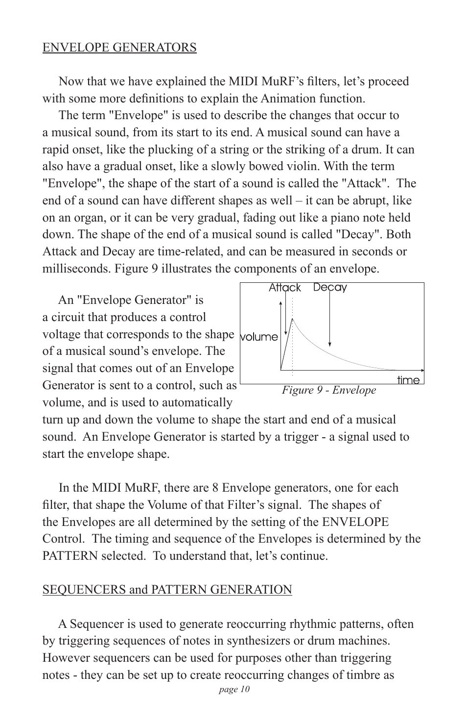 Moog Music MF-105M MIDI MuRF (Manual Addendum - Firmware v1.8) User Manual | Page 10 / 36