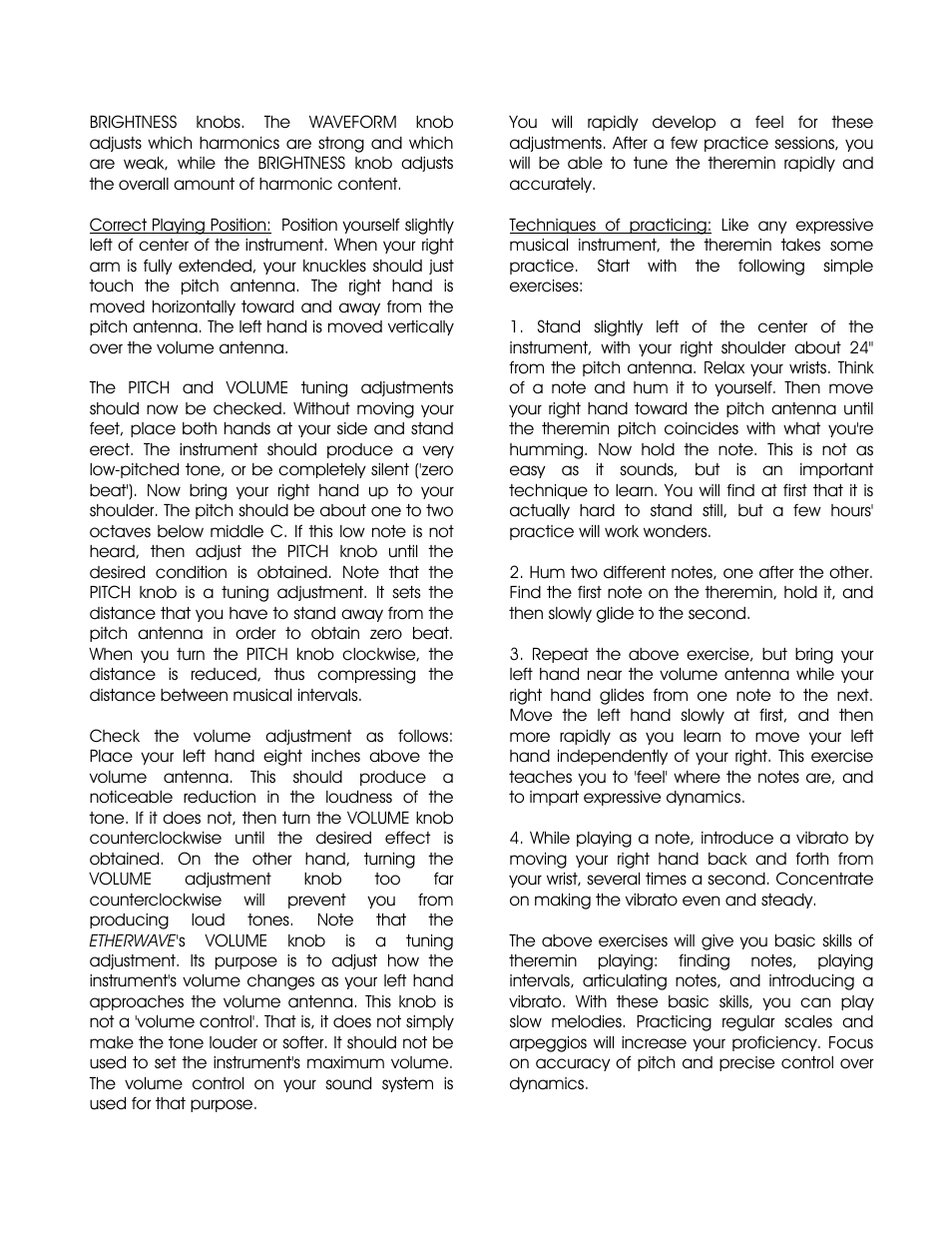 Moog Music Etherwave Plus Kit (Owner's Manual) User Manual | Page 3 / 4