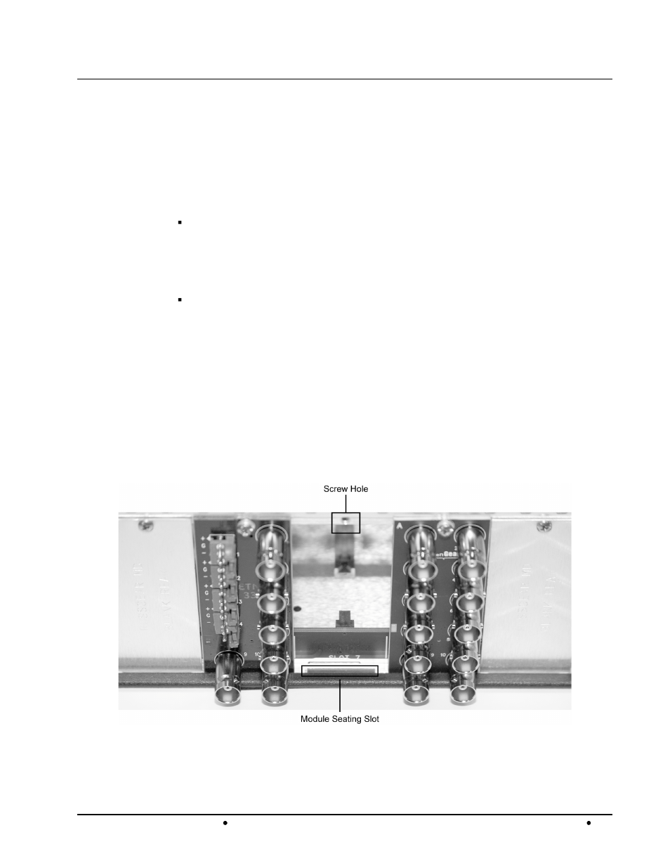 Installing a rear module | Cobalt Digital COMPASS 9275 HD_SD-SDI Analog Audio De-Embedder User Manual | Page 15 / 46