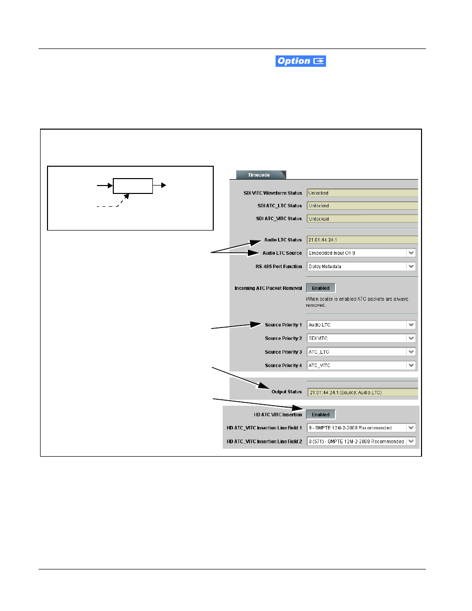 Examples using audio ltc and rs-485 ltc features, 9061 function submenu list and descriptions | Cobalt Digital COMPASS 9061 Up_Down_Cross Converter User Manual | Page 106 / 118