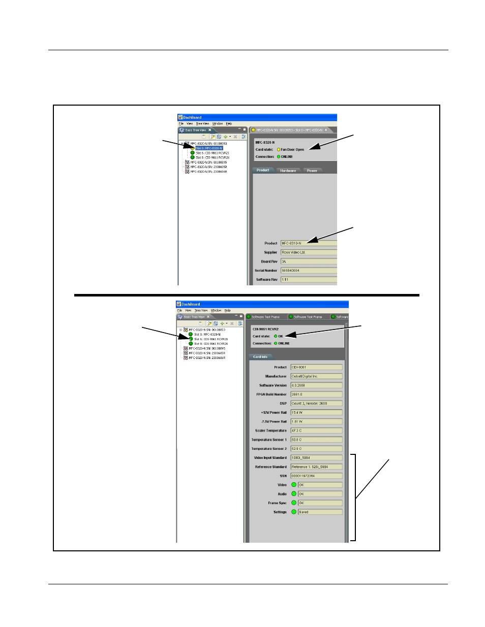 Operating instructions, Troubleshooting | Cobalt Digital COMPASS 9061 Up_Down_Cross Converter User Manual | Page 111 / 118