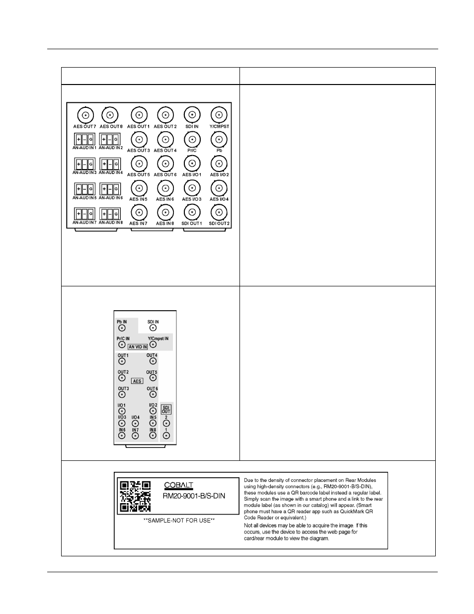 Installation and setup | Cobalt Digital COMPASS 9061 Up_Down_Cross Converter User Manual | Page 43 / 118