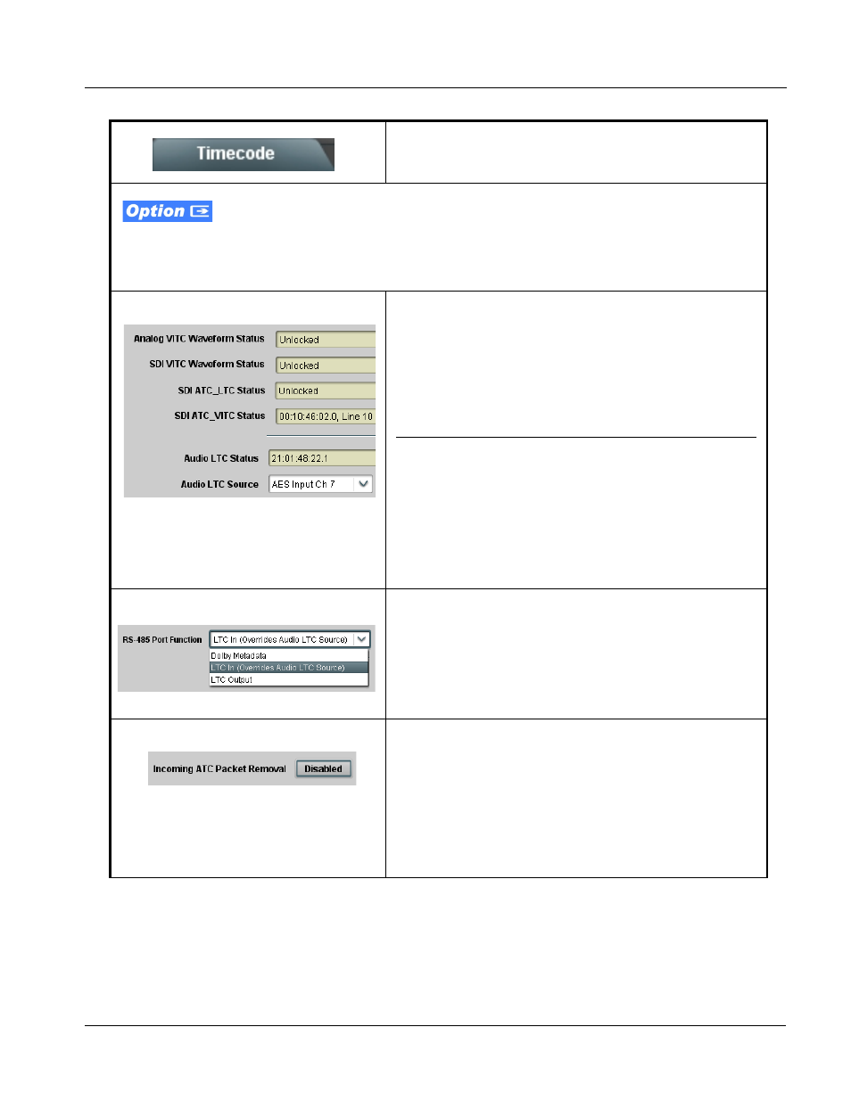 Operating instructions, 9061 function submenu list and descriptions | Cobalt Digital COMPASS 9061 Up_Down_Cross Converter User Manual | Page 91 / 118