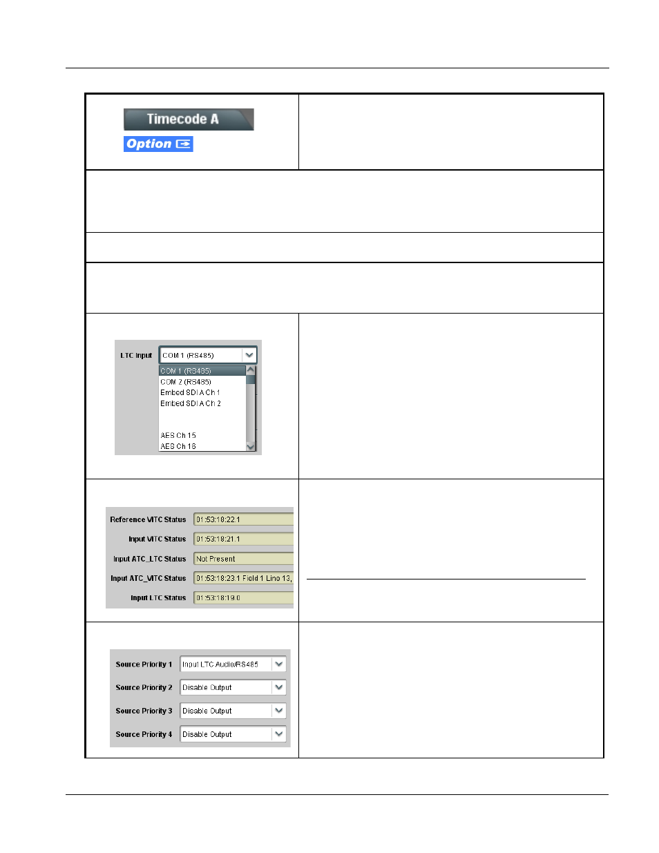 Operating instructions, 9374-series function submenu list and descriptions | Cobalt Digital COMPASS 9374-EMDE Quad-Stream SDI – AES – MADI Embedder_De-embedder User Manual | Page 55 / 70