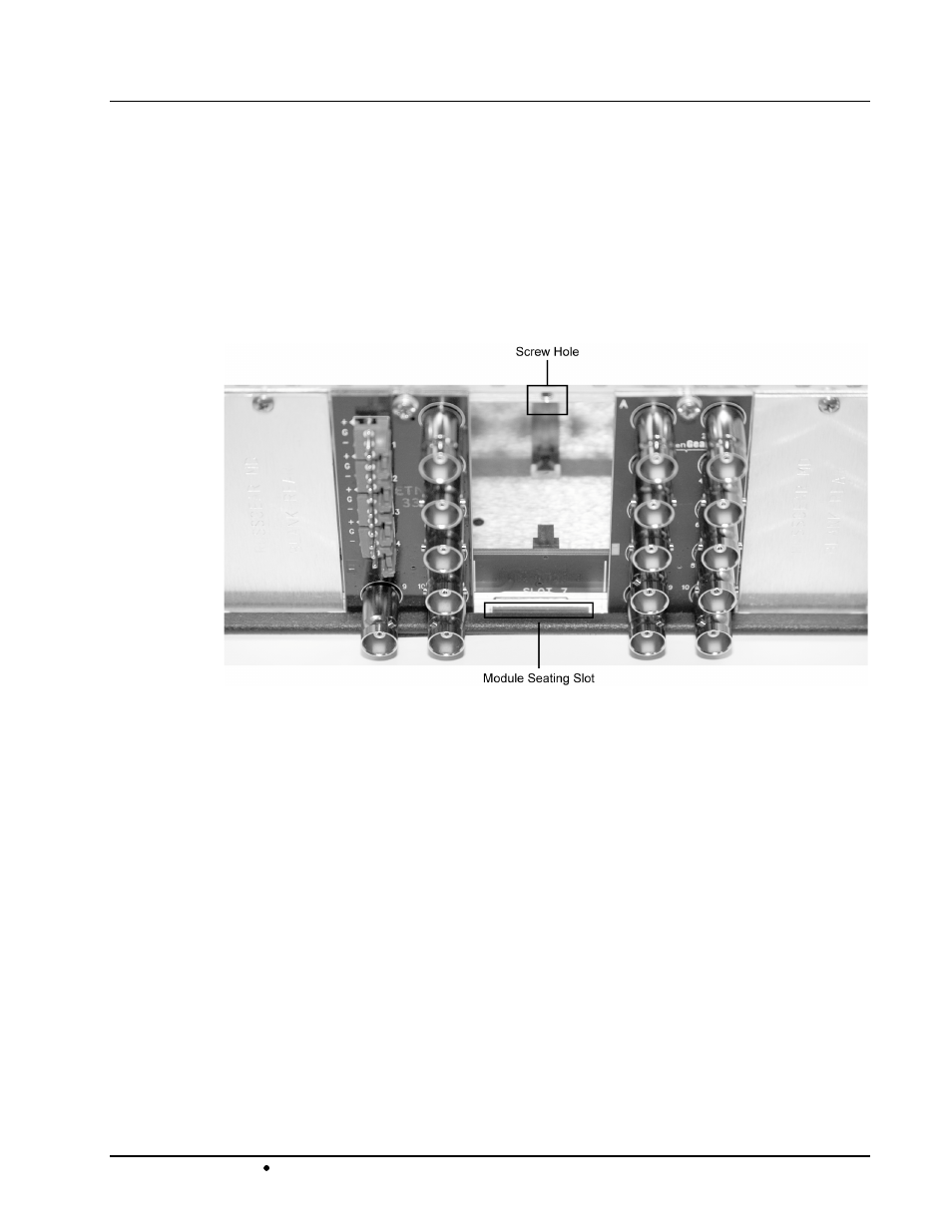 Rear module installation (optional) | Cobalt Digital COMPASS 9011 Standard Definition D_A 10-bit SDI to Analog Composite, Y_C and Component User Manual | Page 11 / 22