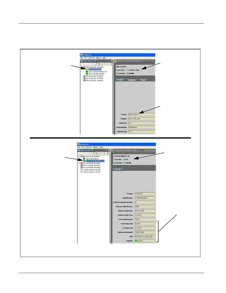 Troubleshooting | Cobalt Digital COMPASS 9305 Embedded Audio Delay Processor User Manual | Page 58 / 64