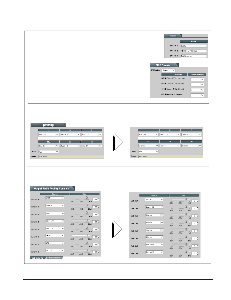 Operating instructions, 9931-emde function submenu list and descriptions | Cobalt Digital FUSION 3G 9931-EMDE 3G_HD_SD-SDI Embedder_De-Embedder User Manual | Page 113 / 124