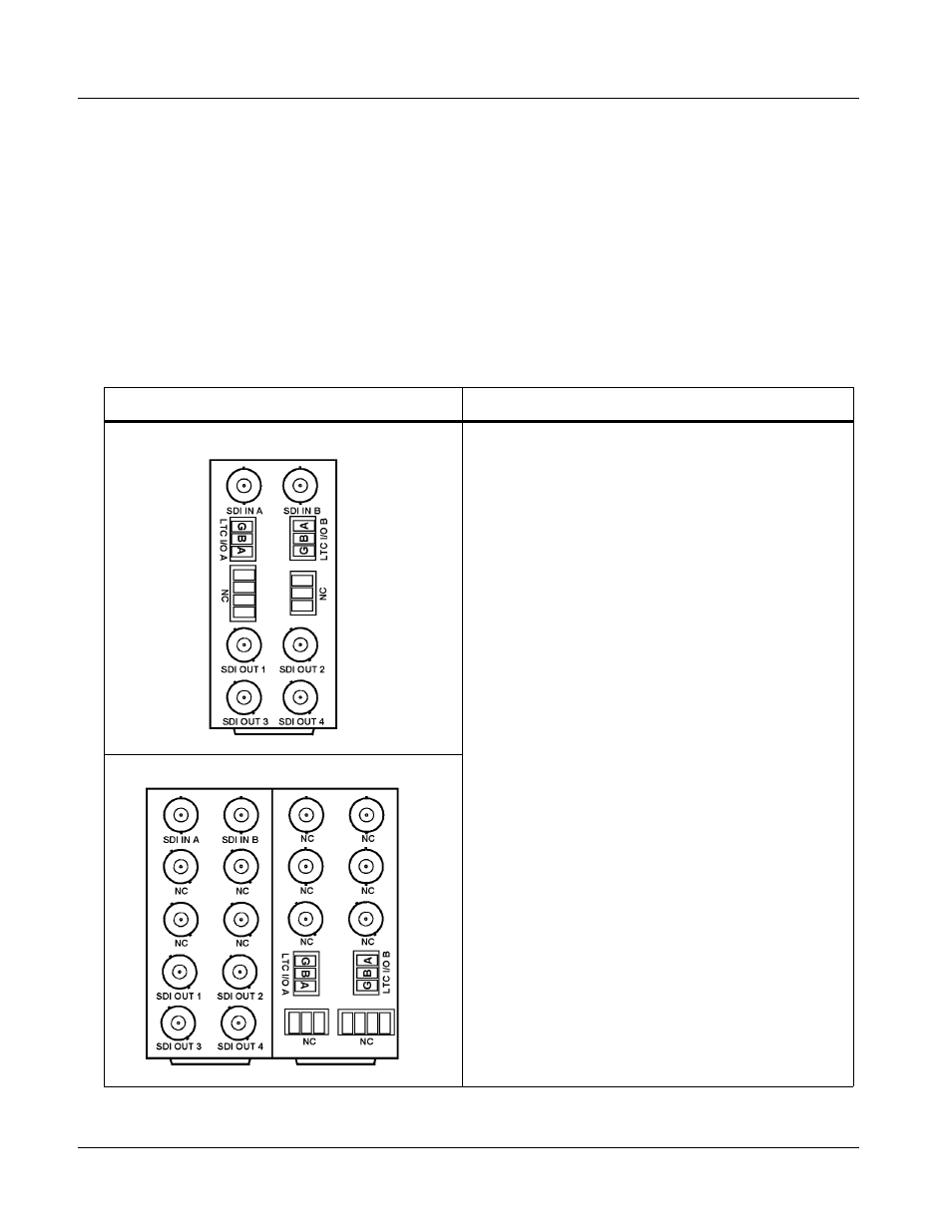 9392 rear modules, 9392 rear modules -4 | Cobalt Digital COMPASS 9392 3G_HD_SD-SDI Dual-Channel Timecode Burn-In Inserter User Manual | Page 22 / 50