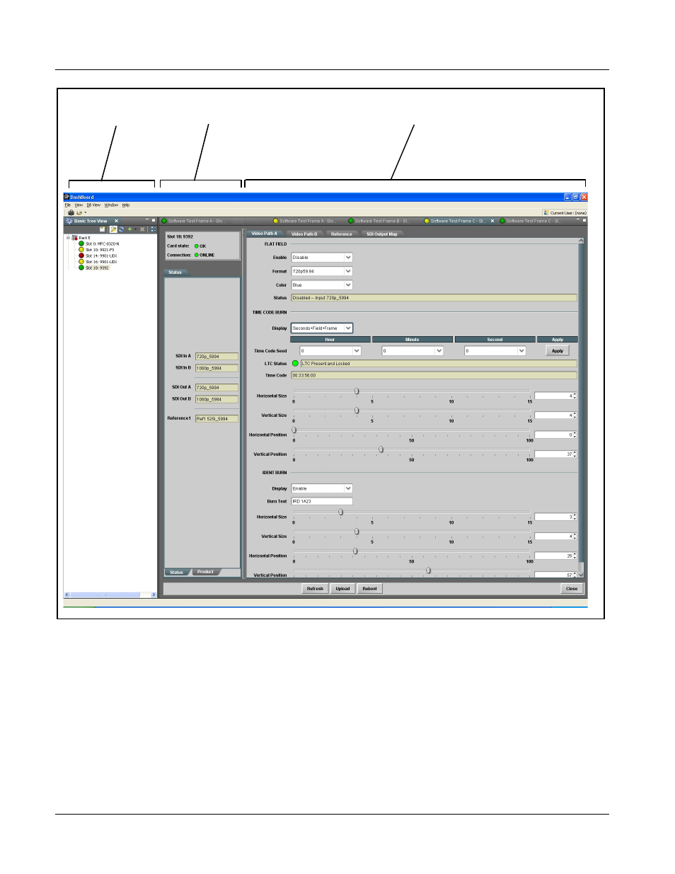 Accessing the 9392 card via remote control | Cobalt Digital COMPASS 9392 3G_HD_SD-SDI Dual-Channel Timecode Burn-In Inserter User Manual | Page 30 / 50