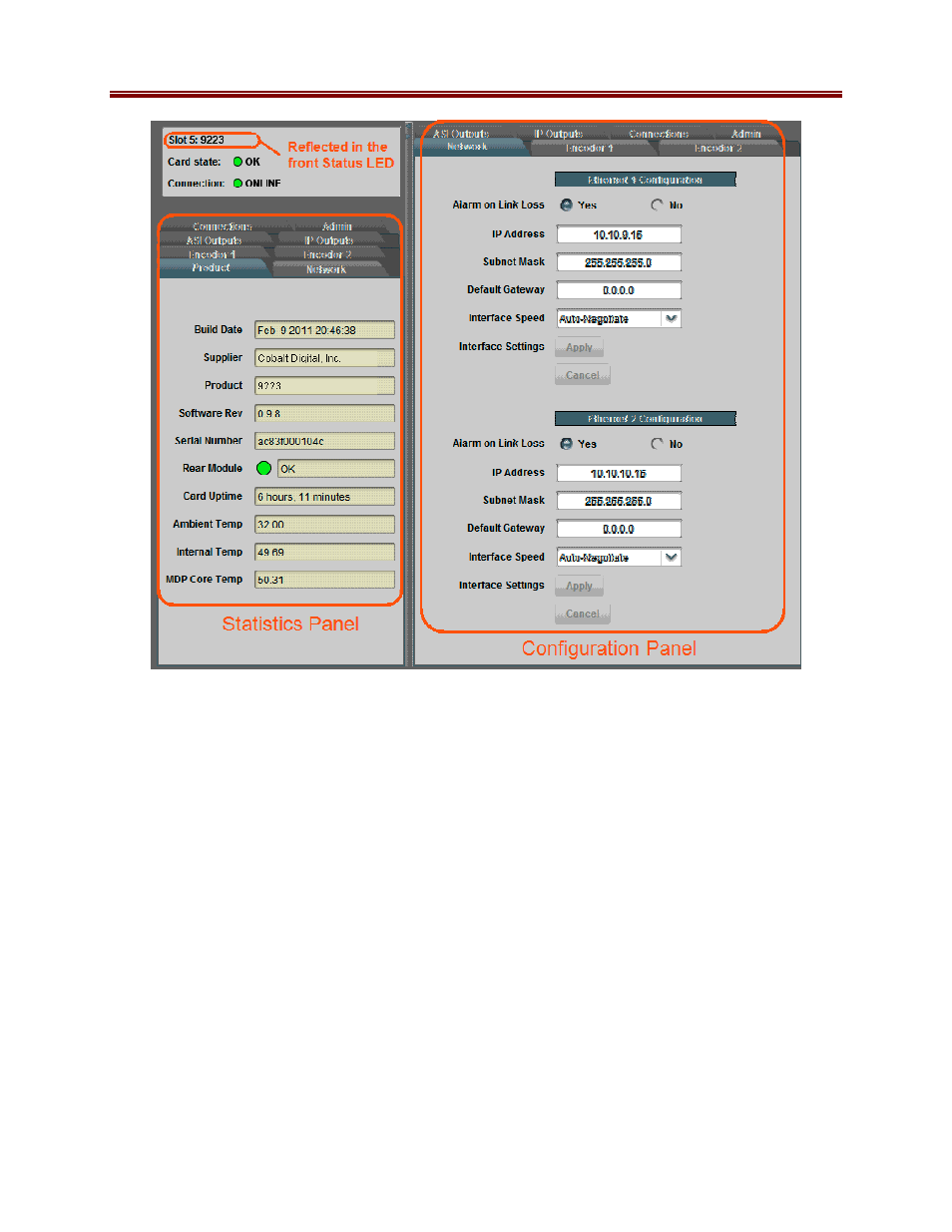 Cobalt Digital COMPASS 9223-SA Dual-Channel 3G_HD_SD MPEG-4 Encoder Unit User Manual | Page 16 / 106