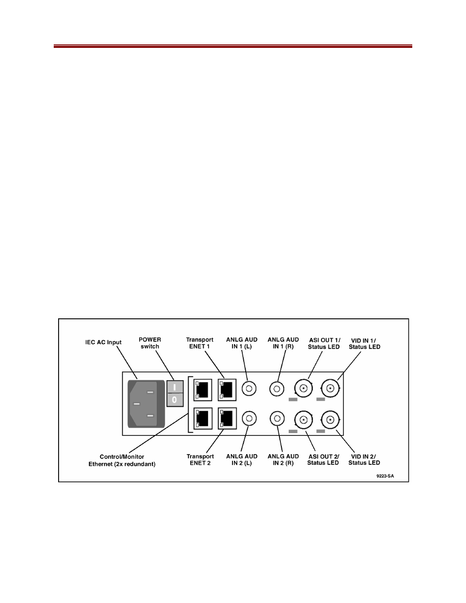 Cobalt Digital COMPASS 9223-SA Dual-Channel 3G_HD_SD MPEG-4 Encoder Unit User Manual | Page 9 / 106