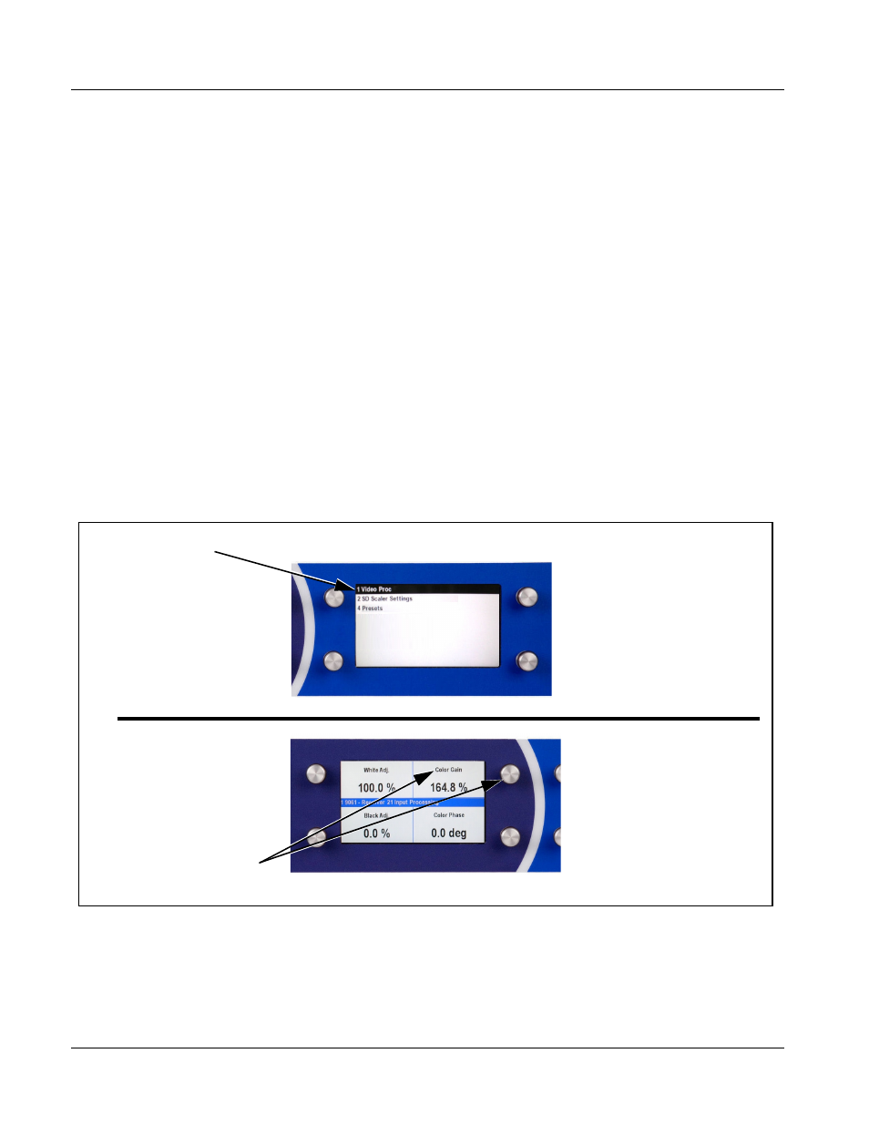 Cobalt, Control and display descriptions, Remote control panel user interfaces | Cobalt Digital COMPASS 9822 Downconverter User Manual | Page 36 / 86