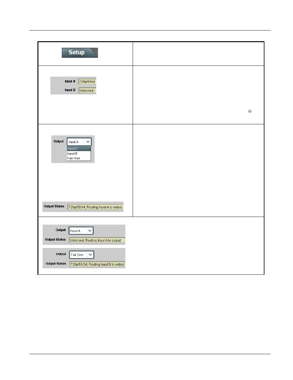 Operating instructions, 9121 function submenu list and descriptions | Cobalt Digital COMPASS 9121 3G_HD_SD-SDI_ASI Redundancy Switch User Manual | Page 23 / 30