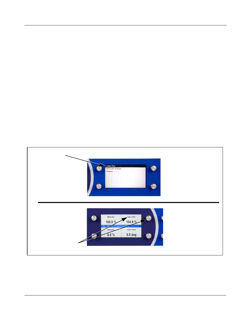 Cobalt® remote control panel user interfaces, Cobalt, Operating instructions | Control and display descriptions cobalt, Remote control panel user interfaces | Cobalt Digital FUSION 3G 9921-FS 3G_HD_SD Frame Sync User Manual | Page 57 / 124