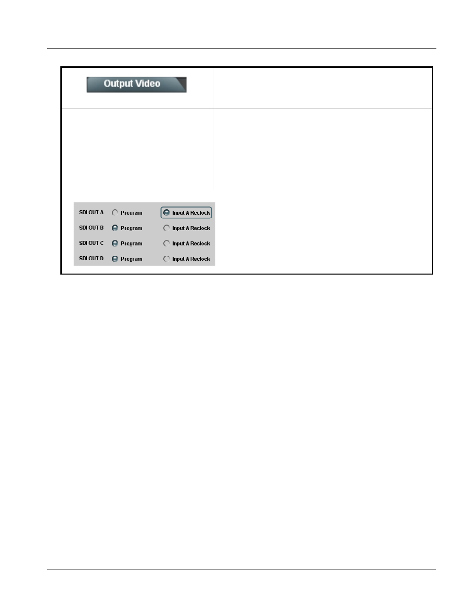 Video output crosspoint control, Video output crosspoint control -29, Operating instructions | 9921-fs function submenu list and descriptions | Cobalt Digital FUSION 3G 9921-FS 3G_HD_SD Frame Sync User Manual | Page 81 / 124