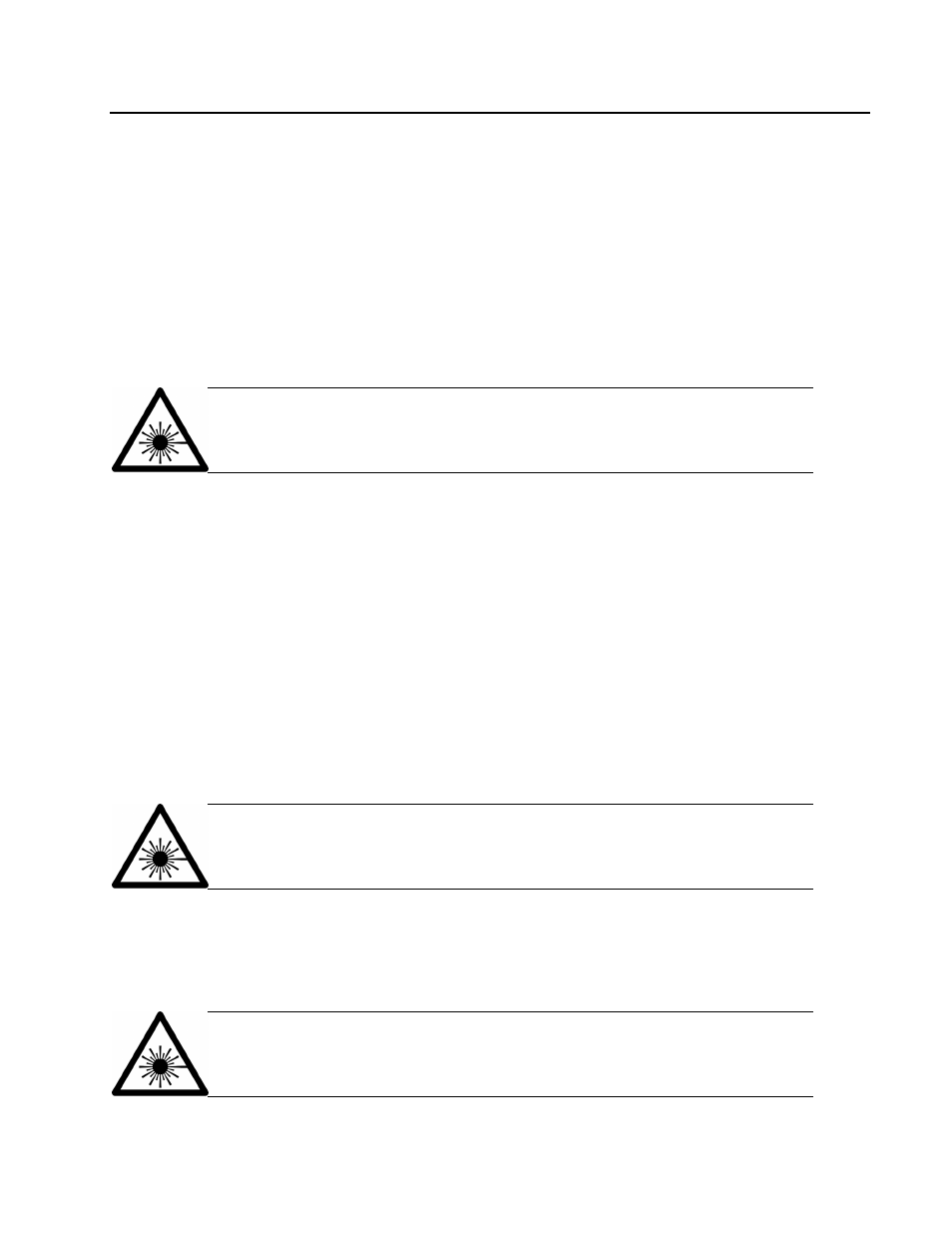 Important laser safety measures and notices, Safety measures for operation, Safety measures for maintenance and servicing | Laser information | Cobalt Digital COMPASS 9212-EO 3G_HD_SD-SDI Fiber Transmitter User Manual | Page 5 / 45