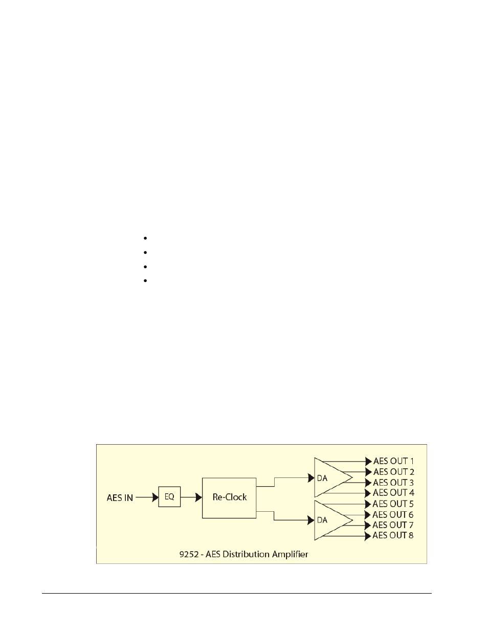 Introduction, Overview, Functional block diagram | Cobalt Digital COMPASS 9252 AES Audio Distribution Amplifier, 110 Ohms User Manual | Page 6 / 16