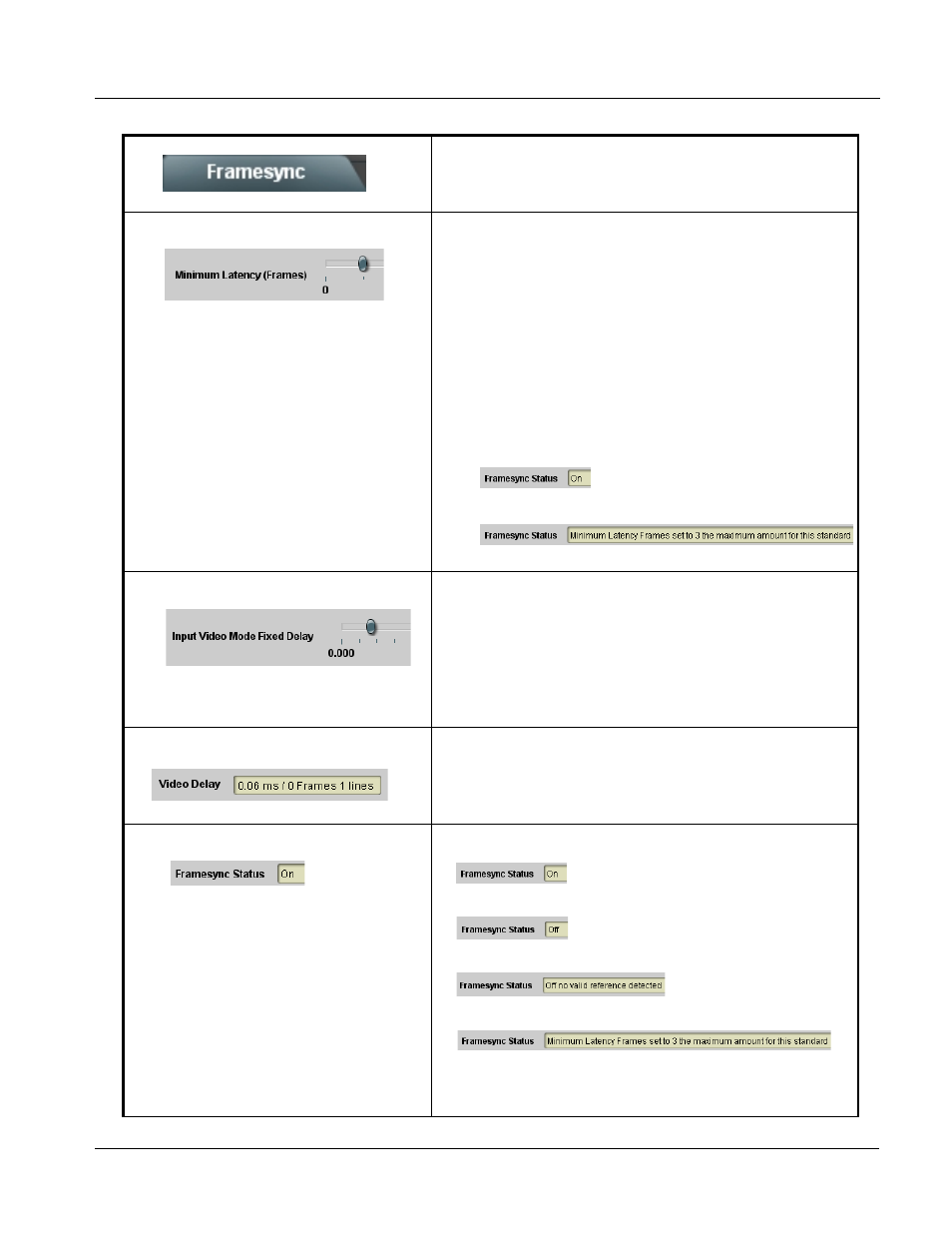 Operating instructions, 9082 function submenu list and descriptions | Cobalt Digital COMPASS 9082 HD_SD Frame Sync User Manual | Page 39 / 56