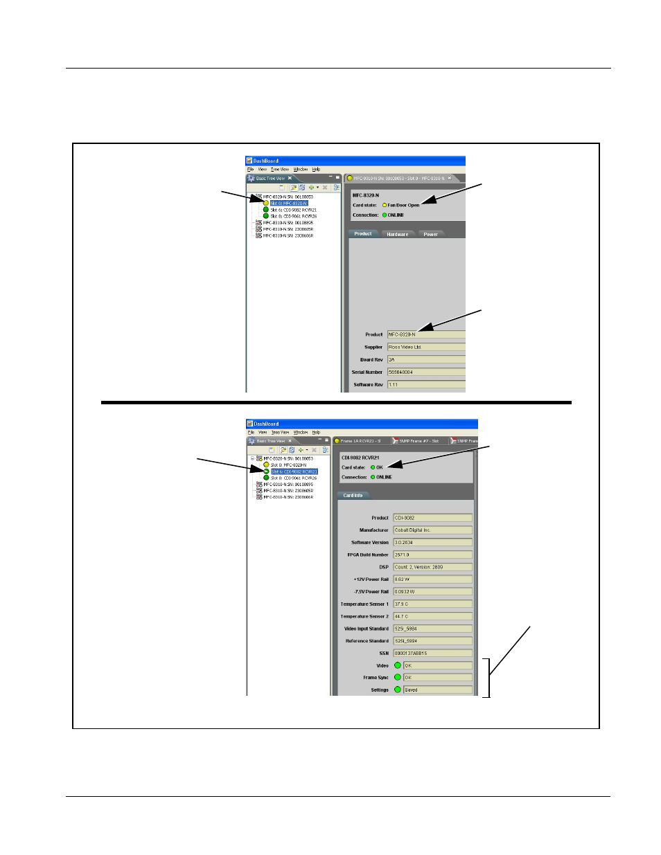 Operating instructions, Troubleshooting | Cobalt Digital COMPASS 9082 HD_SD Frame Sync User Manual | Page 51 / 56