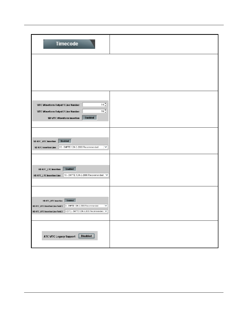 Operating instructions, 9062 function submenu list and descriptions | Cobalt Digital COMPASS 9062 Up_Down_Cross Converter User Manual | Page 73 / 92