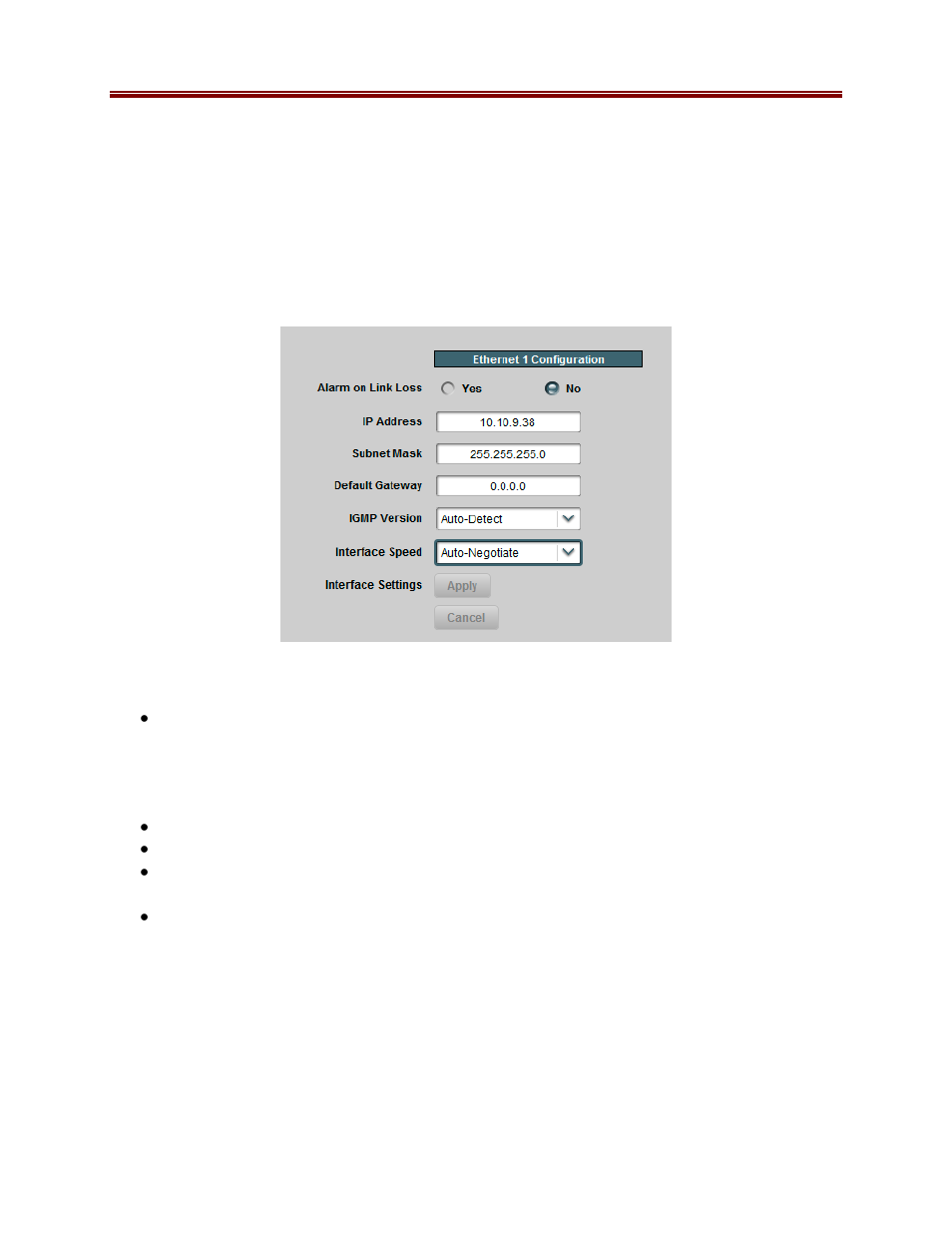 Network tab | Cobalt Digital COMPASS 9220 Bidirectional ASI_MPTS Gateway User Manual | Page 16 / 61