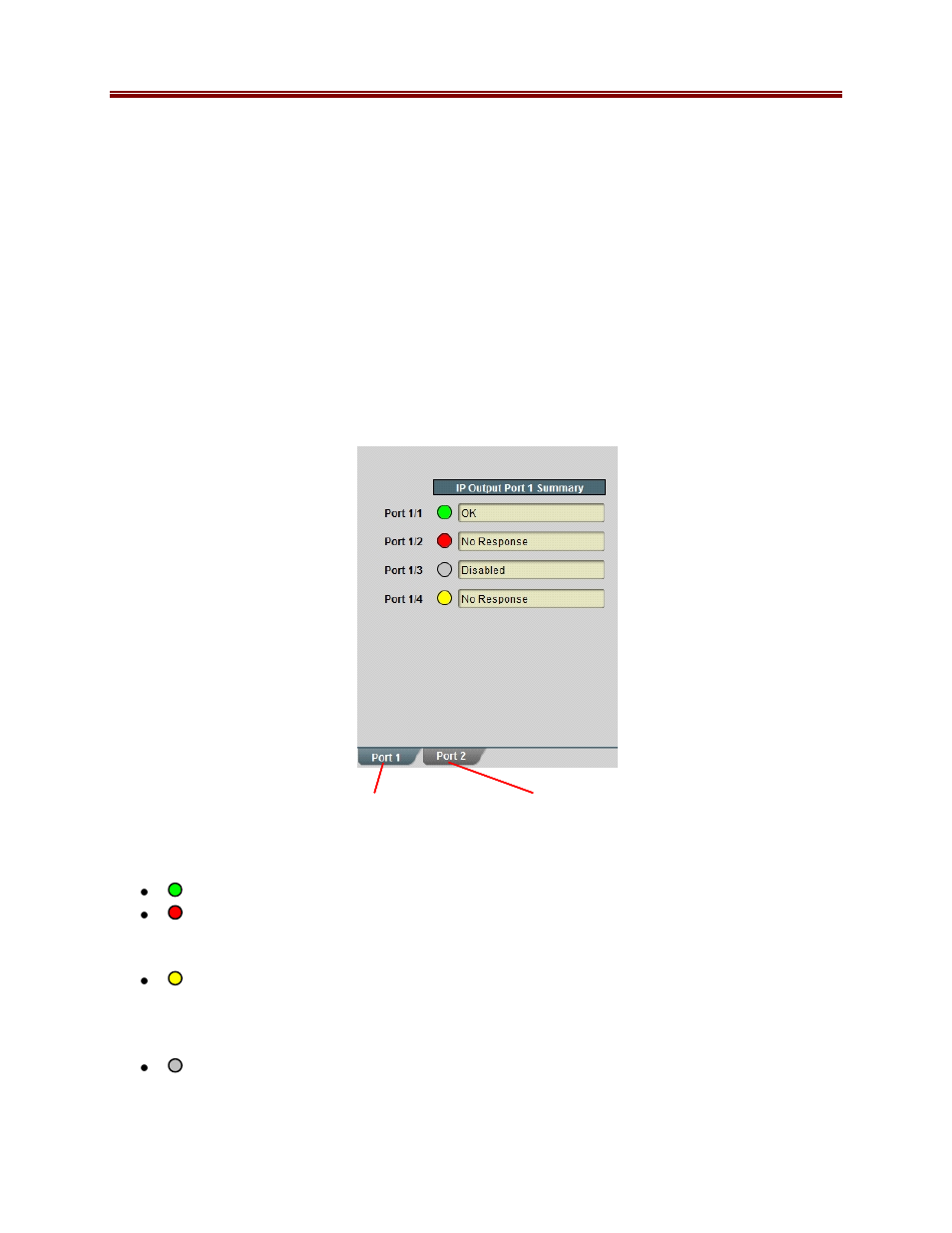 Ip outputs: statistics tab | Cobalt Digital COMPASS 9220 Bidirectional ASI_MPTS Gateway User Manual | Page 37 / 61