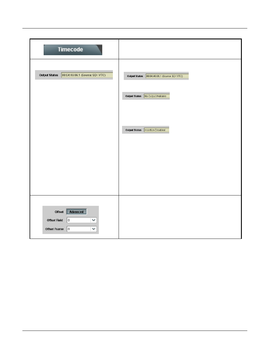 9071 function submenu list and descriptions | Cobalt Digital COMPASS 9071 HD_SD-SDI AFD Code Inserter User Manual | Page 36 / 48