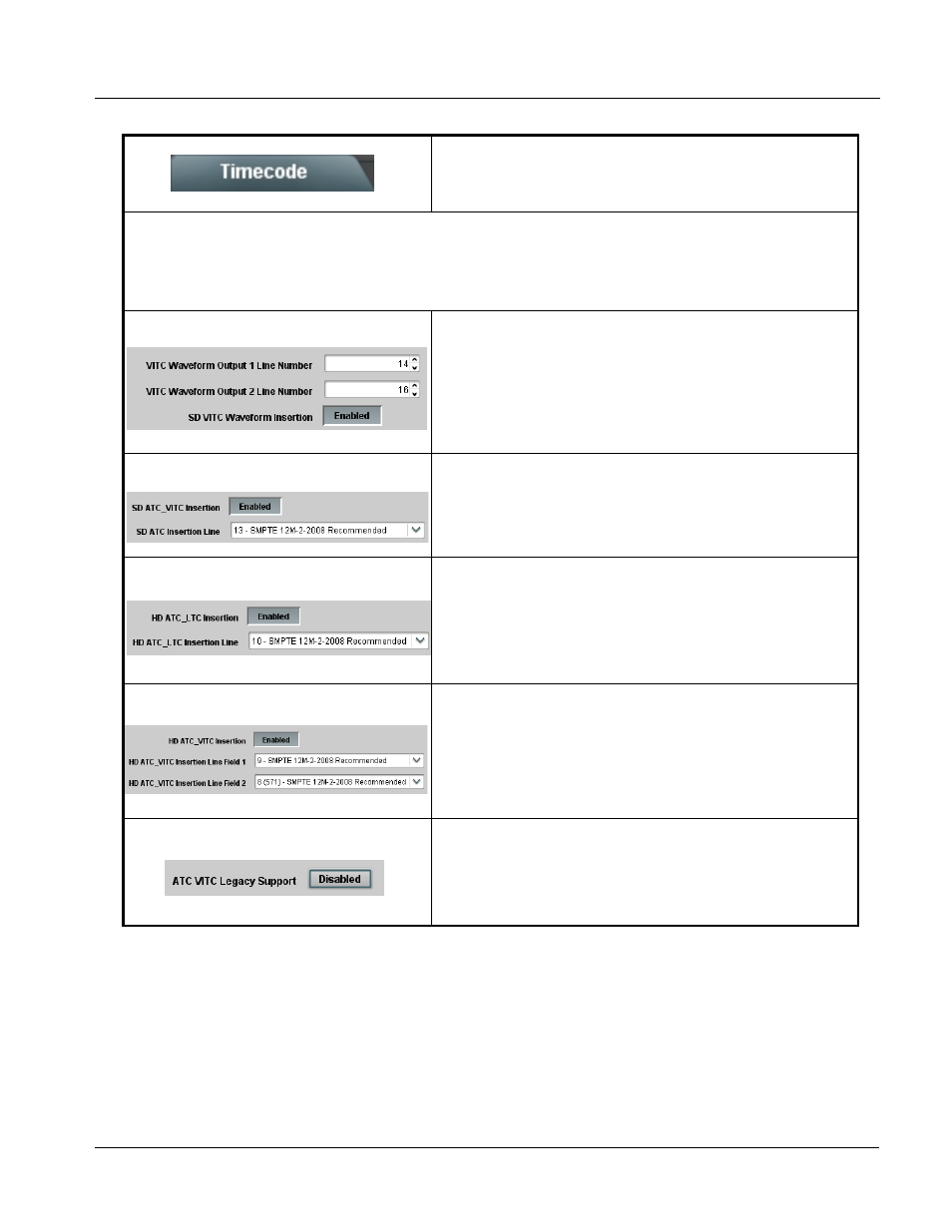 Operating instructions, 9071 function submenu list and descriptions | Cobalt Digital COMPASS 9071 HD_SD-SDI AFD Code Inserter User Manual | Page 37 / 48