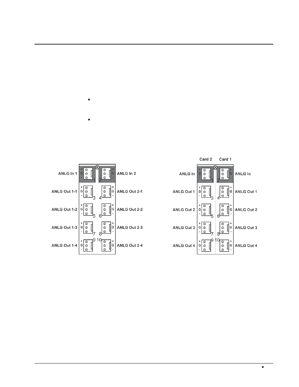 Cabling for the 9242, 8321 series frames cabling overview | Cobalt Digital COMPASS 9242 Analog Audio Distribution Amplifier with Remote Gain Control User Manual | Page 19 / 36