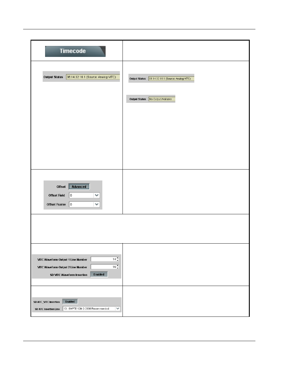 9034 function submenu list and descriptions | Cobalt Digital COMPASS 9034 Input Processing Analog to Digital Video User Manual | Page 78 / 98