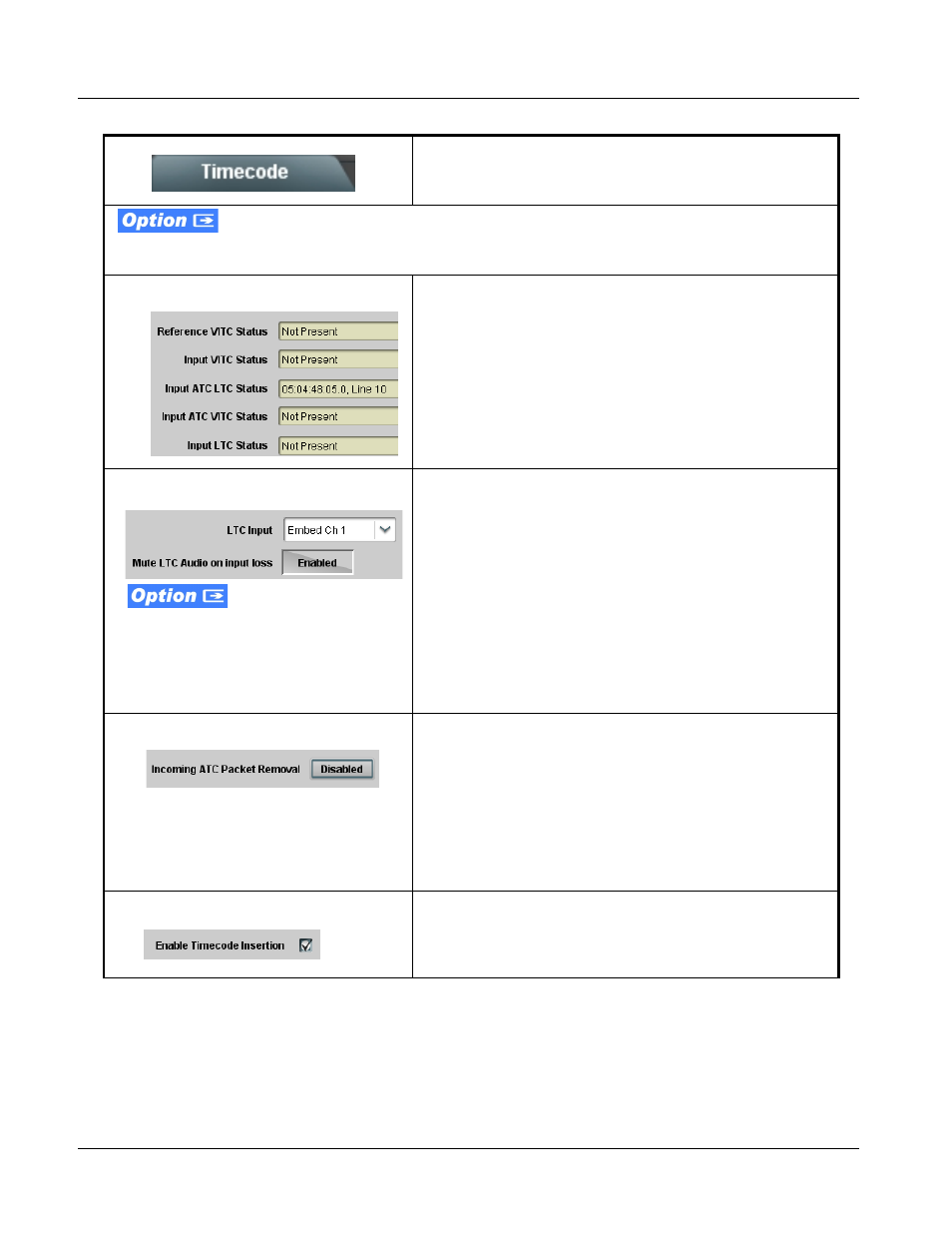 9502-dcda function submenu list and descriptions | Cobalt Digital OBSIDIAN 3G 9502-DCDA-3G Downconverter User Manual | Page 40 / 62