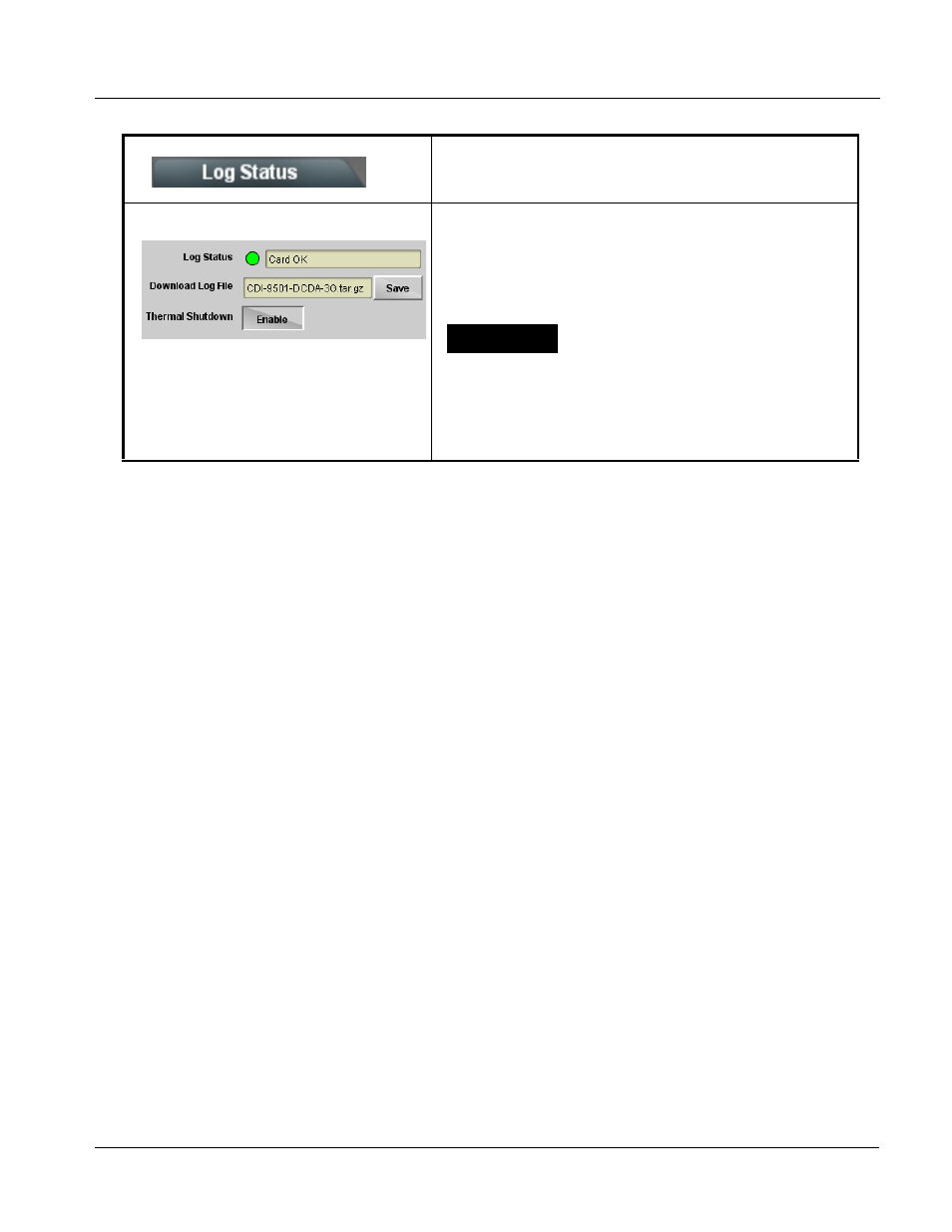 Log status/download, Log status/download -27, Operating instructions | 9502-dcda function submenu list and descriptions | Cobalt Digital OBSIDIAN 3G 9502-DCDA-3G Downconverter User Manual | Page 53 / 62