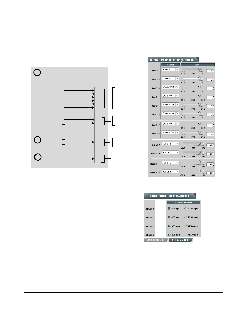 Operating instructions, 9985 function submenu list and descriptions, Ad e | Cobalt Digital FUSION 3G 9985 3G_HD_SD Loudness Processor User Manual | Page 115 / 136