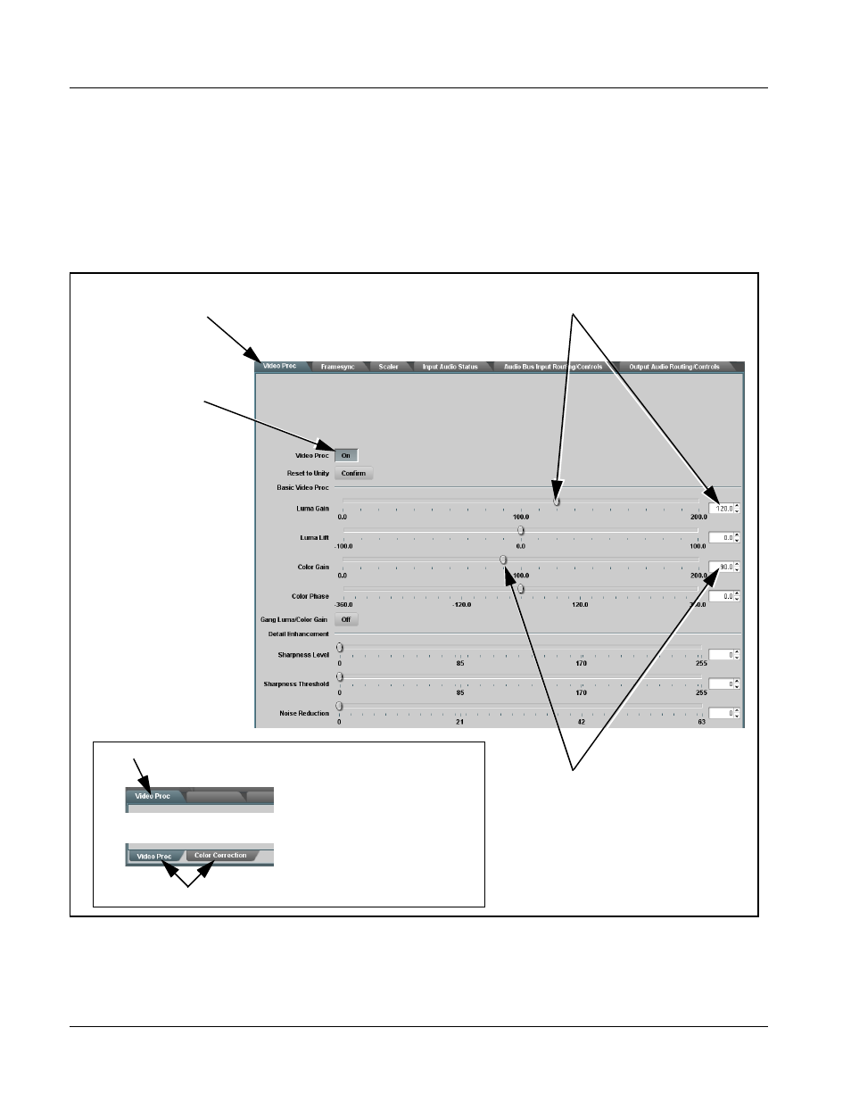 Dashboard™ user interface, Dashboard™ user interface -4, Control and display descriptions | Cobalt Digital FUSION 3G 9985 3G_HD_SD Loudness Processor User Manual | Page 56 / 136