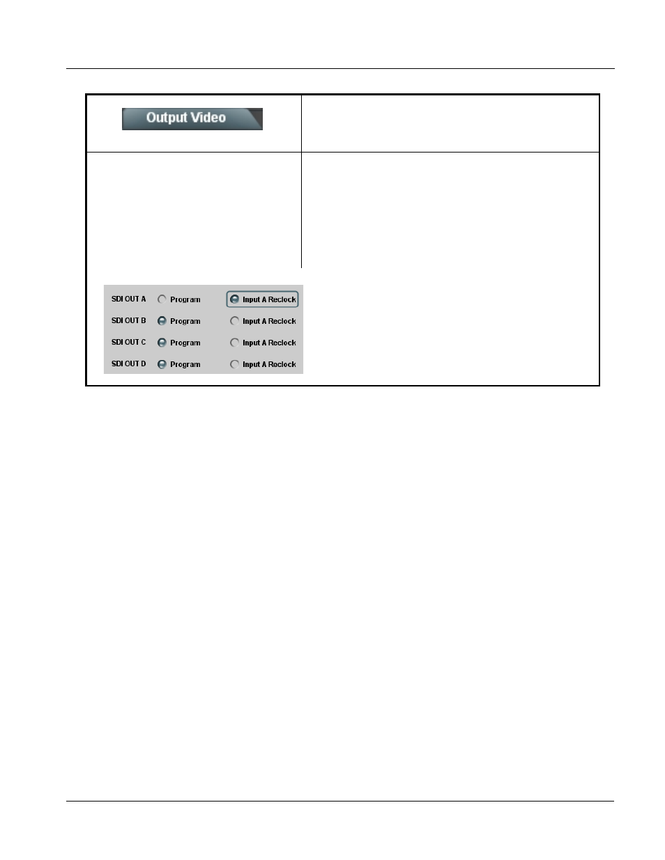 Video output crosspoint control, Video output crosspoint control -29, Operating instructions | 9985 function submenu list and descriptions | Cobalt Digital FUSION 3G 9985 3G_HD_SD Loudness Processor User Manual | Page 81 / 136