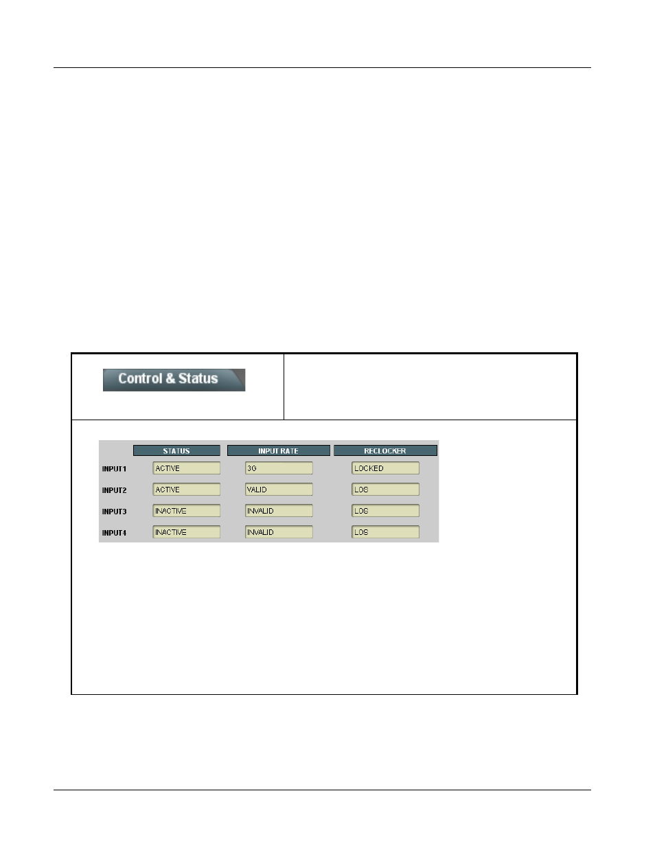 9400-series function submenu list and descriptions, 9401 thru 9404 (tx) card function submenu list, Control/status tab (9401-9404 tx) | 9401 thru 9404 (tx) card function submenu list -4, Control/status tab (9401-9404 tx) -4, 9400-series function, Submenu list and, Descriptions (p. 3-4) | Cobalt Digital COMPASS 9414 4 In _ 4 Out Fiber-to-BNC Receiver _ Crosspoint Card User Manual | Page 30 / 40
