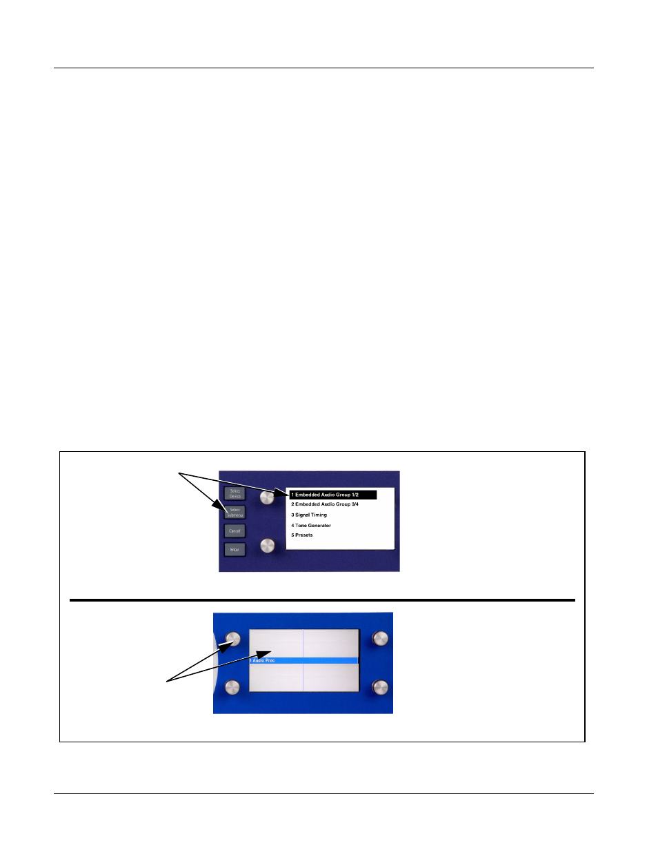 Cobalt® remote control panel user interfaces, Cobalt, Control and display descriptions | Remote control panel user interfaces | Cobalt Digital COMPASS 9085 Loudness Processor User Manual | Page 42 / 102