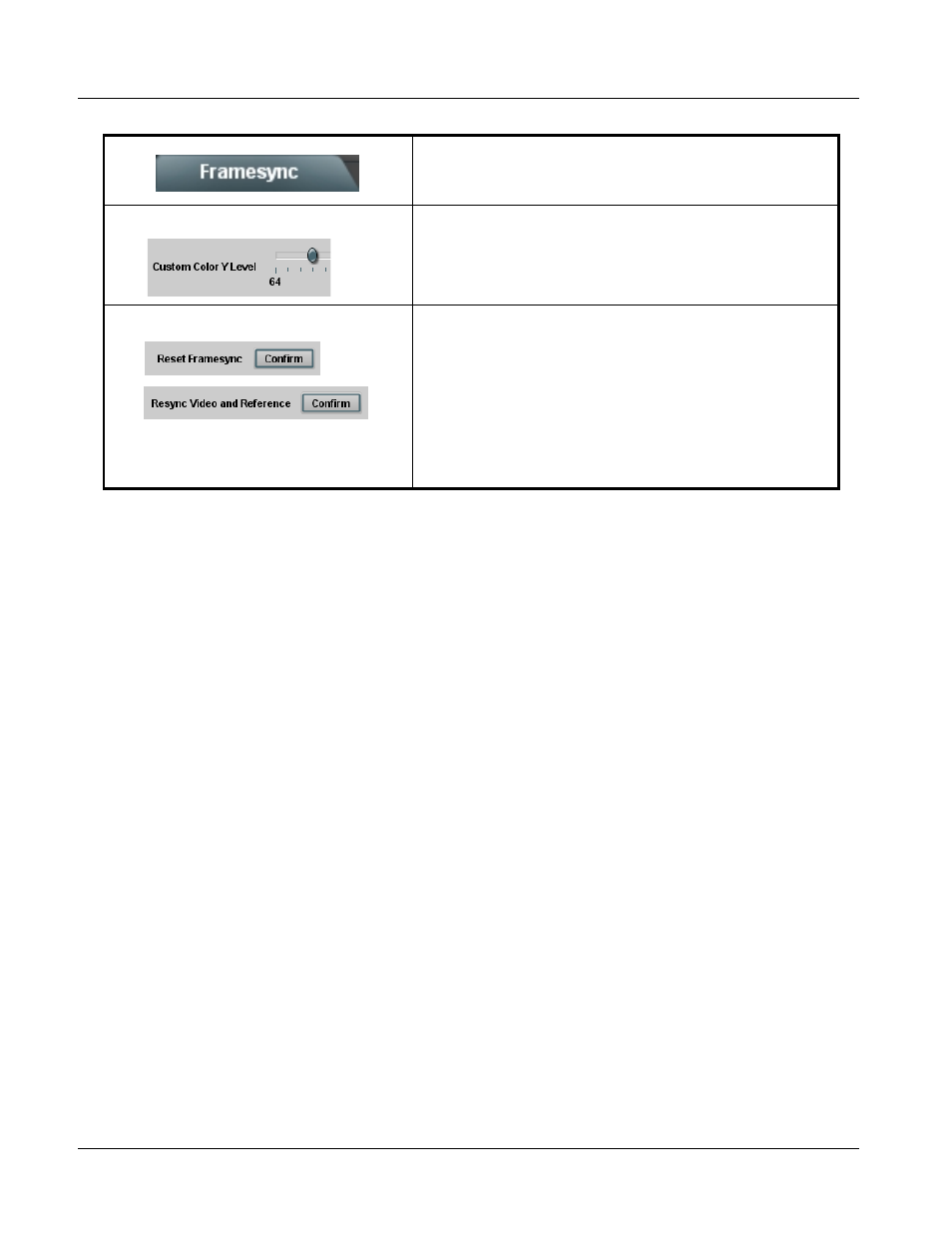 9085 function submenu list and descriptions | Cobalt Digital COMPASS 9085 Loudness Processor User Manual | Page 56 / 102