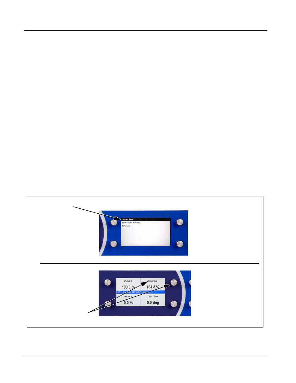 Cobalt, Control and display descriptions, Remote control panel user interfaces | Cobalt Digital COMPASS 9064 Up_Down_Cross Converter User Manual | Page 34 / 82