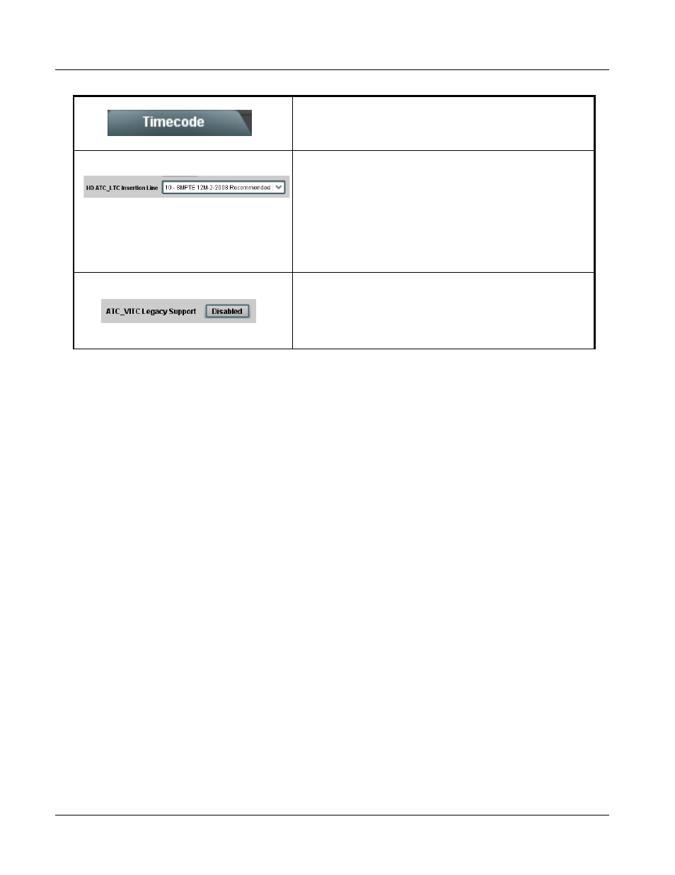 9064 function submenu list and descriptions | Cobalt Digital COMPASS 9064 Up_Down_Cross Converter User Manual | Page 64 / 82