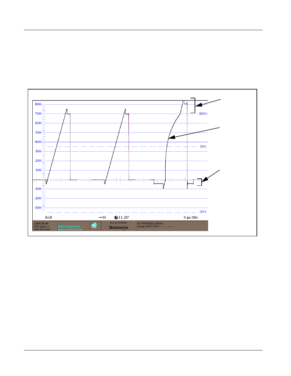 Color and video correction examples using the 9064 | Cobalt Digital COMPASS 9064 Up_Down_Cross Converter User Manual | Page 68 / 82