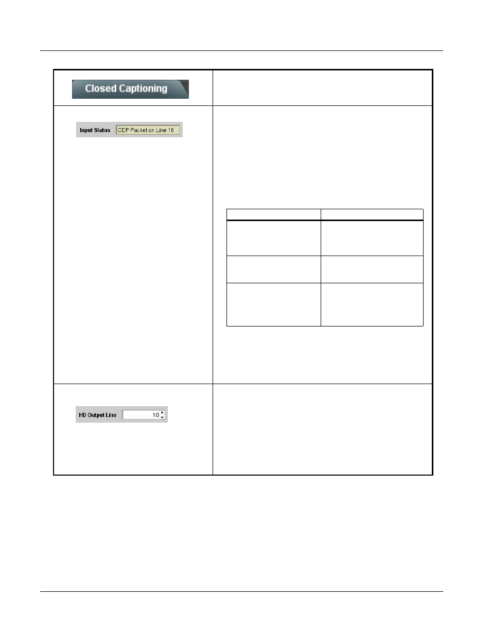 9068 function submenu list and descriptions | Cobalt Digital COMPASS 9068 Upconverter User Manual | Page 52 / 68