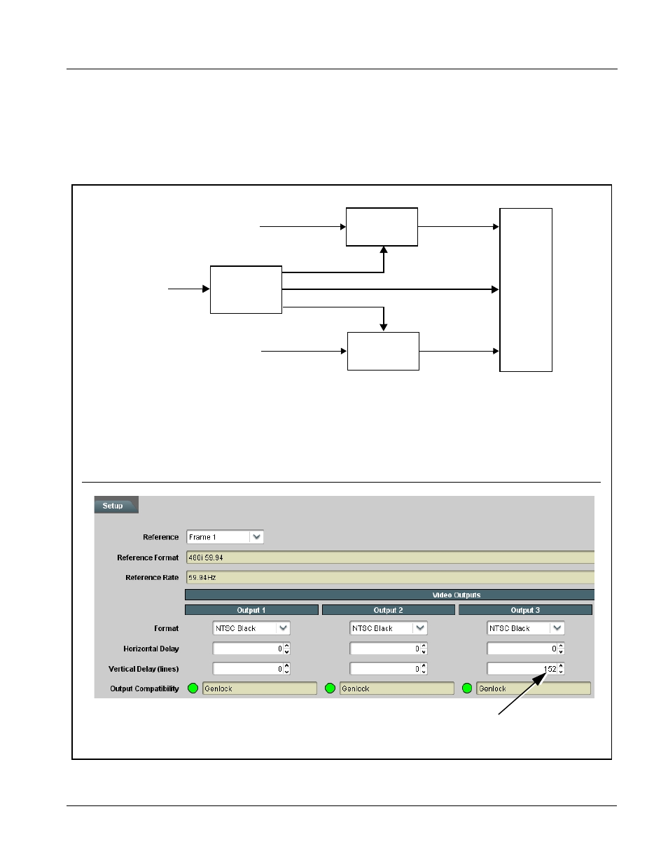 Wings insertion synchronization example, Wings insertion synchronization example -7, Operating instructions | Cobalt Digital COMPASS 9363 Multi-Format Reference Generator User Manual | Page 31 / 36