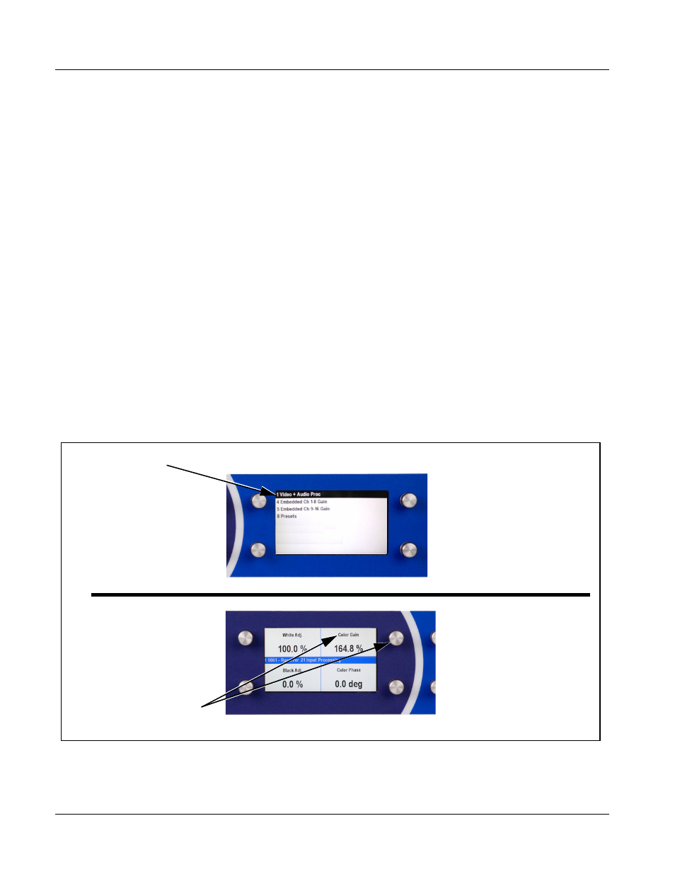 Cobalt, Control and display descriptions, Remote control panel user interfaces | Cobalt Digital COMPASS 9081 HD_SD Frame Sync User Manual | Page 34 / 82