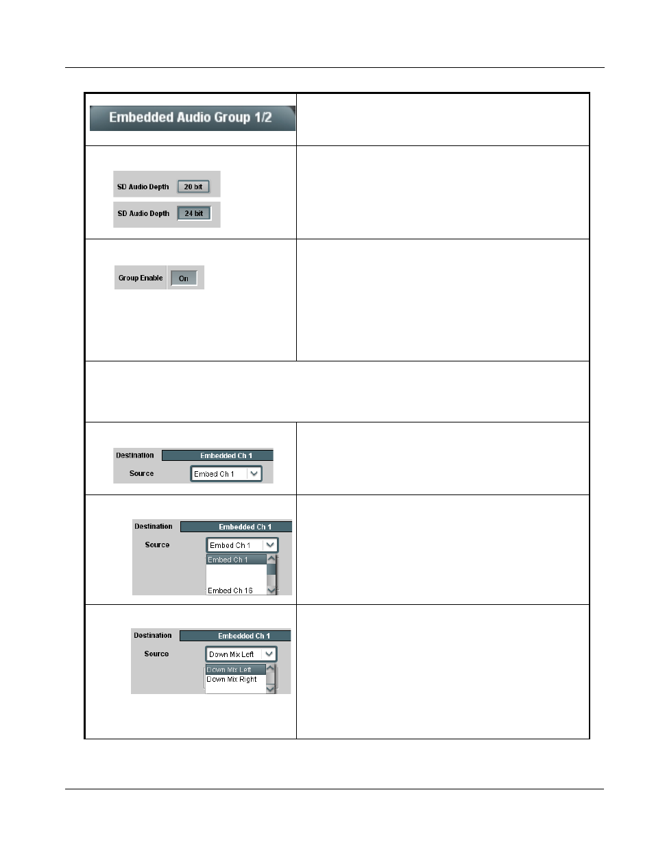 Operating instructions, 9081 function submenu list and descriptions | Cobalt Digital COMPASS 9081 HD_SD Frame Sync User Manual | Page 49 / 82