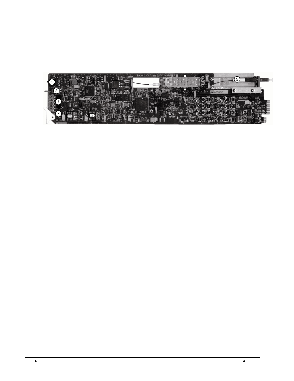 Card overview | Cobalt Digital COMPASS 9215-EO-EM AES_EBU Fiber Audio Embedder User Manual | Page 22 / 55